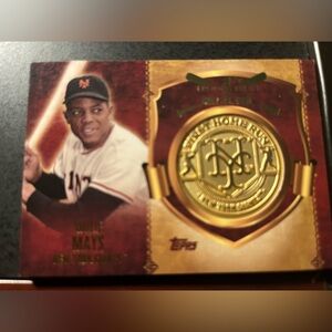 Willie Mays First Home Run Card- 5/28/51